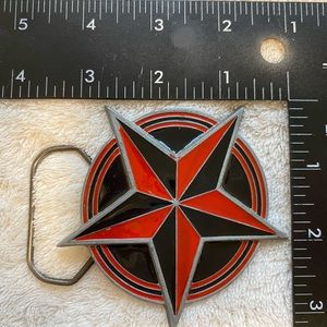 Super fun Belt Buckle! Thinning out my collection and offering this fun piece.